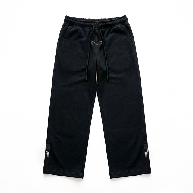L8UNGE PANT BLACK