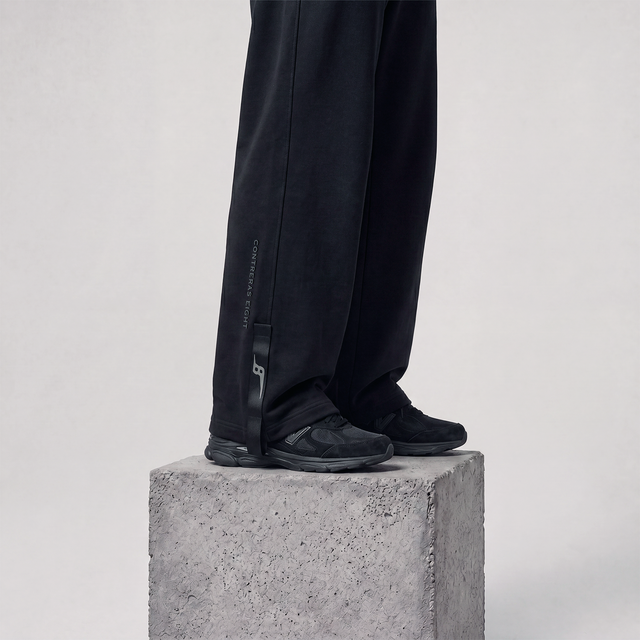 L8UNGE PANT BLACK