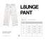L8UNGE PANT IVORY