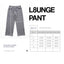 L8UNGE PANT SLATE